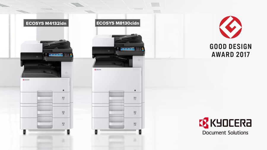 KYOCERA, galardonada con dos Good Design Award por la innovadora apuesta de sus equipos
